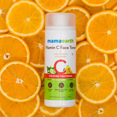 Mamaearth Vitamin C Face Toner with Vitamin C and Cucumber for Pore Tightening (200 ml)