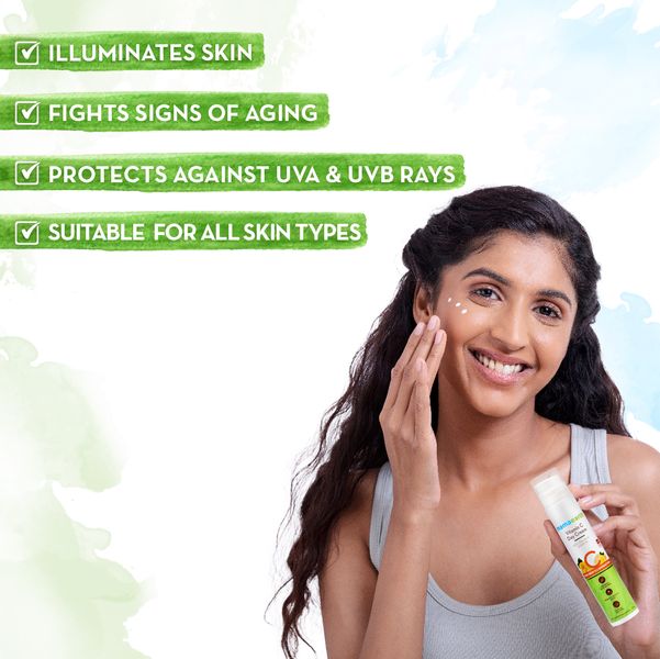 Mamaearth Vitamin C Day Cream with Vitamin C and SPF 20 for Skin Illumination (50 gm)