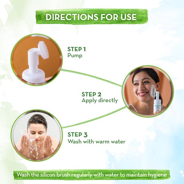 Mamaearth Vitamin C Foaming Face Wash with Vitamin C and Turmeric for Skin Illumination (150 ml