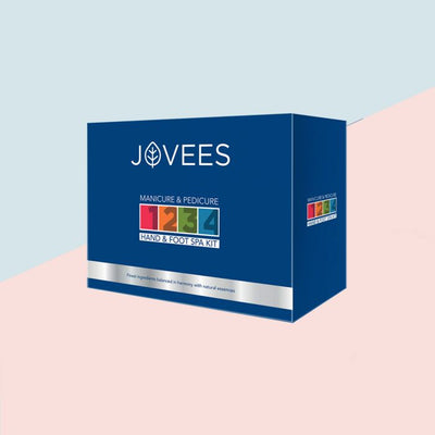Jovees Manicure & Pedicure Hand & Foot Spa Kit (180gm + 60ml)