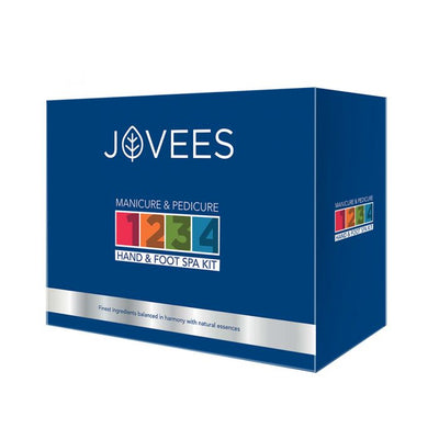Jovees Manicure & Pedicure Hand & Foot Spa Kit (180gm + 60ml)