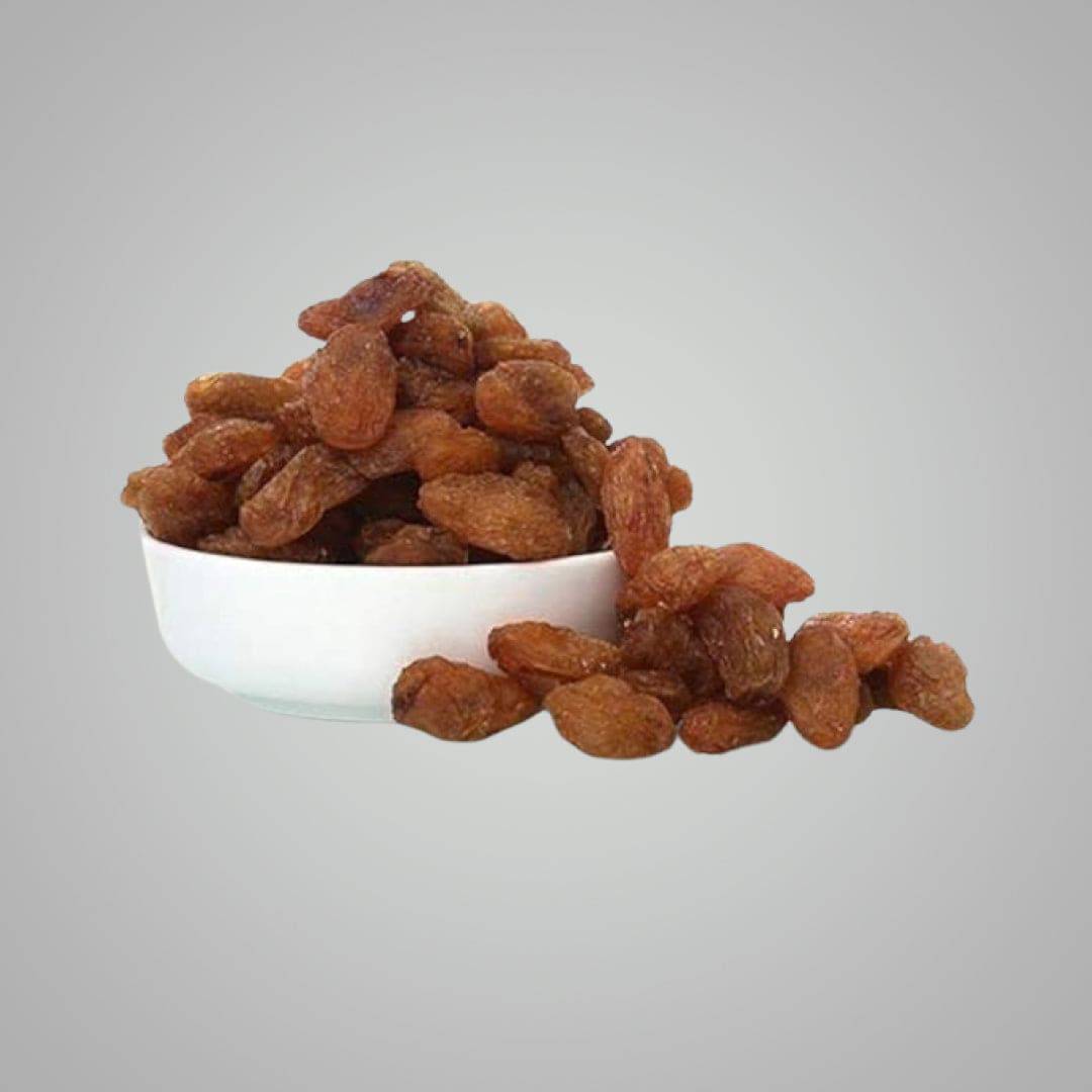 Munakka Raisins: Long, Sweet, and Brown - 250 gms