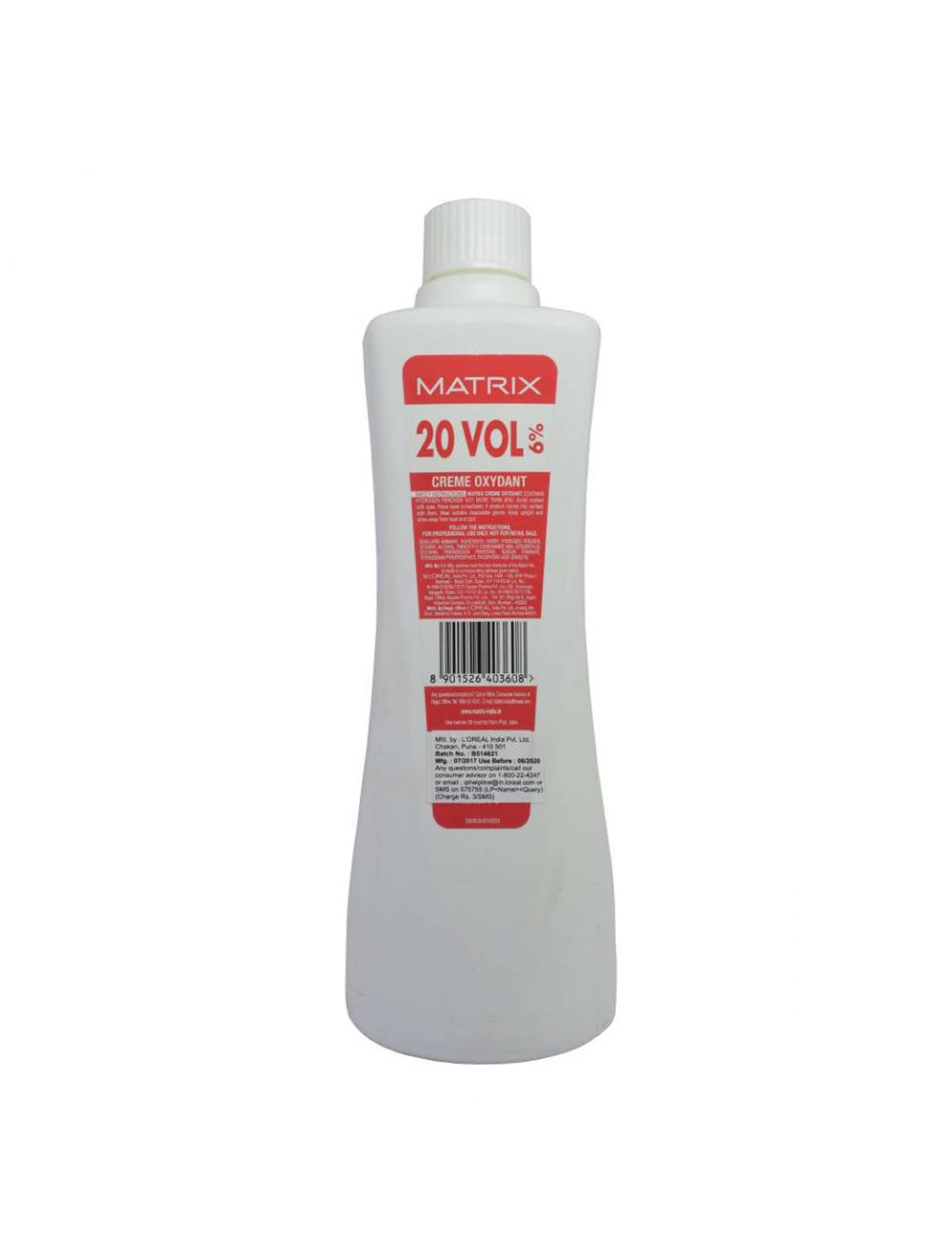 Matrix Cream Developer 6% 20 Vol (1000ml)