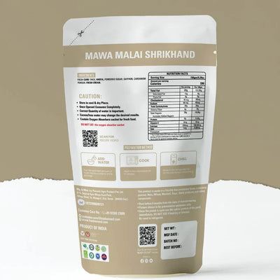Fresh O Need Mawa Malai Shrikhand - Ready To Eat 150 gms