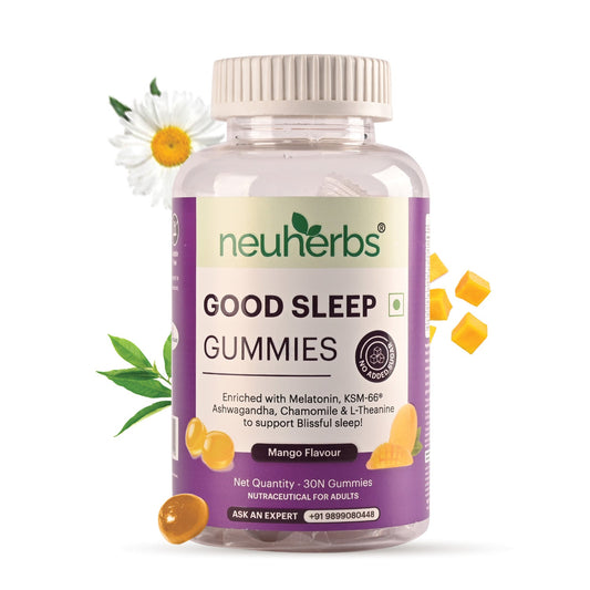 Melatonin Sleep Gummies (Mango Flavour) For Blissful Sleep