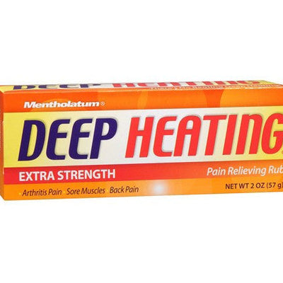 Mentholatum Deep Heating Pain Relief Muscle Rub, 2 oz