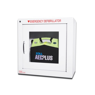 Metal Wall Defibrillator Cabinet with Alarm for Zoll AED Plus