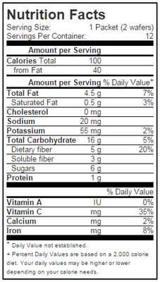 Metamucil Fiber Multigrain Wafers, Cinnamon Spice