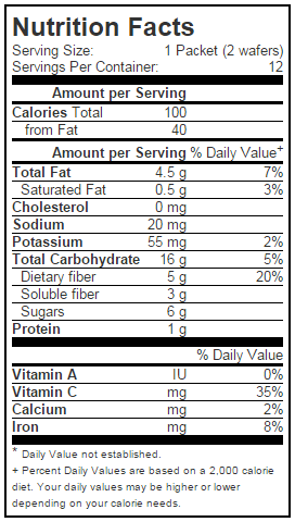 Metamucil Fiber Multigrain Wafers, Cinnamon Spice