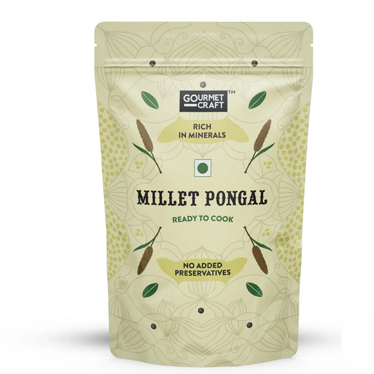 Gourmet Craft Millet Pongal Mix (250gms) [SET OF 2] each pack serves 4 members