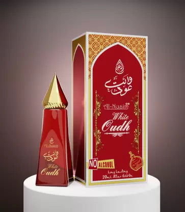 Al-Nuaim Minar Series 1 White Oudh 20ml Floral Attar  (Floral)