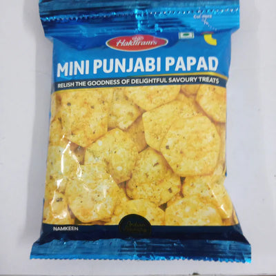 Haldiram Mini Papad  (Pack Of 4)- Total 100 gms | Ready To Eat