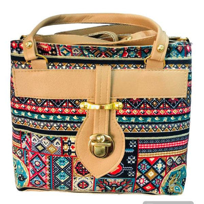 Rajasthani Jaipuri Print Bag-Misti Queen
