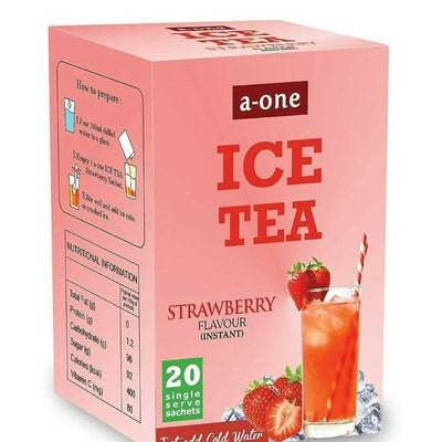 A-One Ice Tea Strawberry Flavour Instant