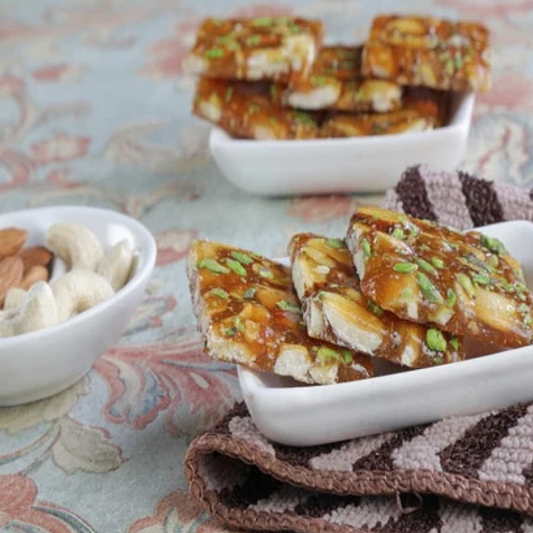 Mohanlal's Mithaiwala Dry Fruit Chikki - 500 gms