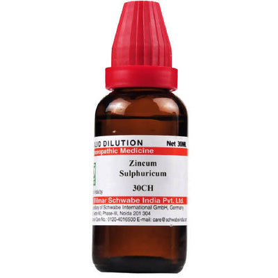 Dr. Willmar Schwabe India Zincum Sulphuricum Dilution