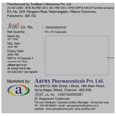 Aarux Veinflux Capsules