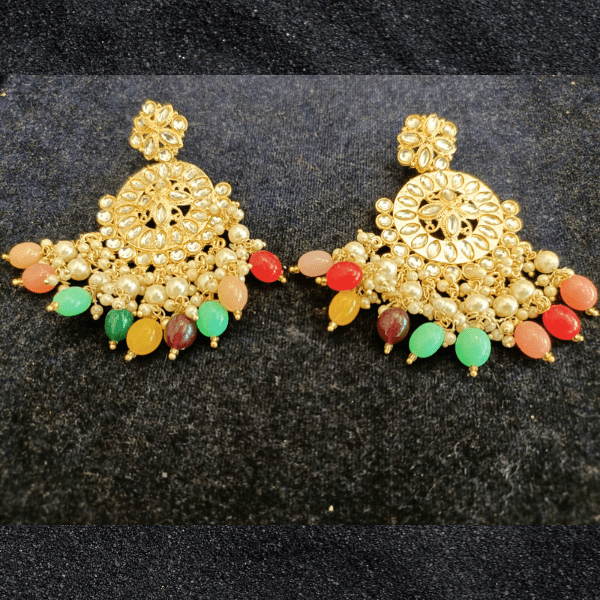 A.D Earring Collection For Women | Kundan Earrings