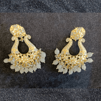 A.D Earring Collection For Women | Kundan Earrings