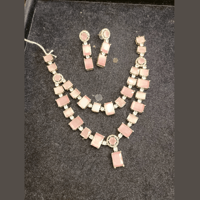 American Diamond  Neckless Set With Earring Collection