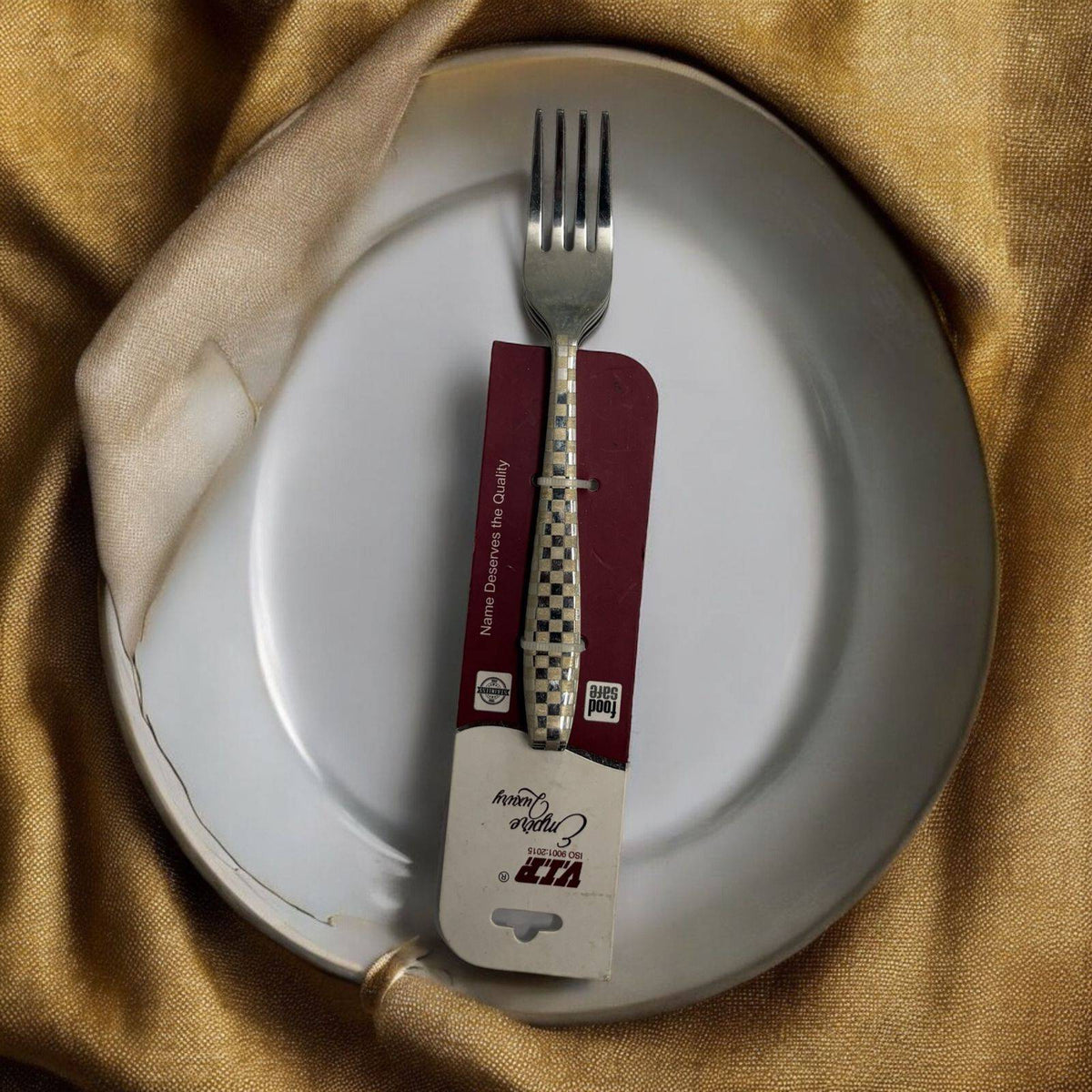 Munimji Ki Dukan - Sarafa Indore Regal Cutlery Fork Collection | Set Of 12 Pcs