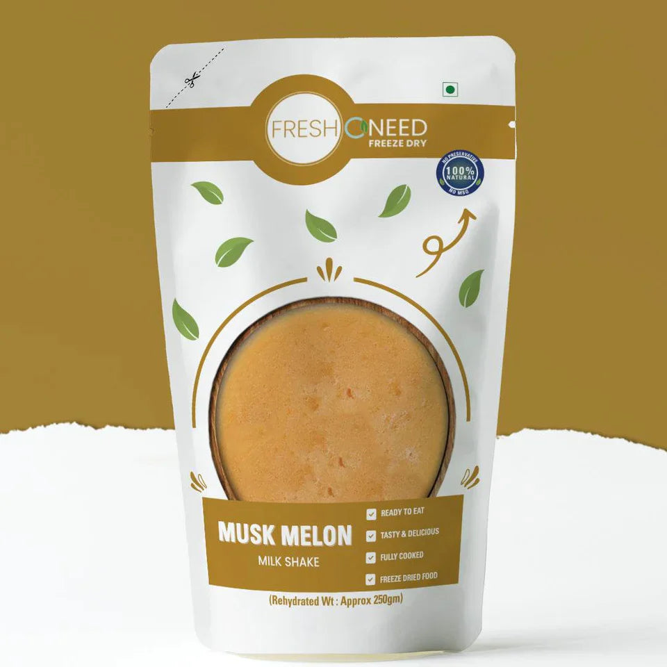 Fresh O Need Muskmelon Milkshake - Ready To Eat 250 gms