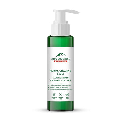 Alps Goodness Papaya, Vitamin C & AHA Glow Face Wash