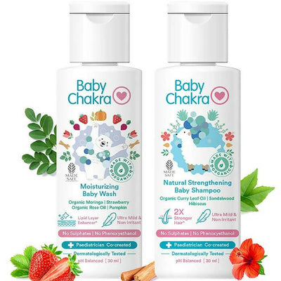 BabyChakra Baby Wash & Baby Shampoo Combo