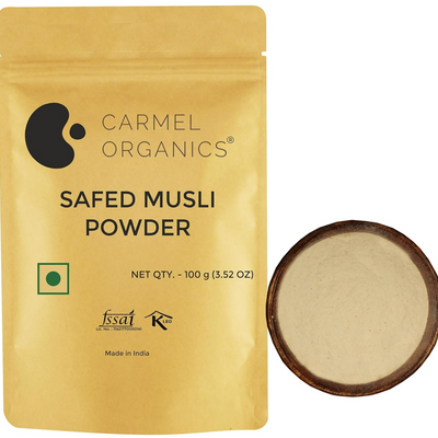 Carmel Organics Safed Musli Root Powder