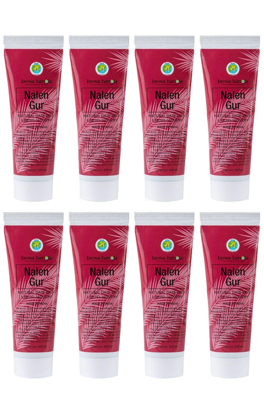 Nalen Gur (Natural Date Palm Jaggery) – Set Of 8 - 100mL  Each
