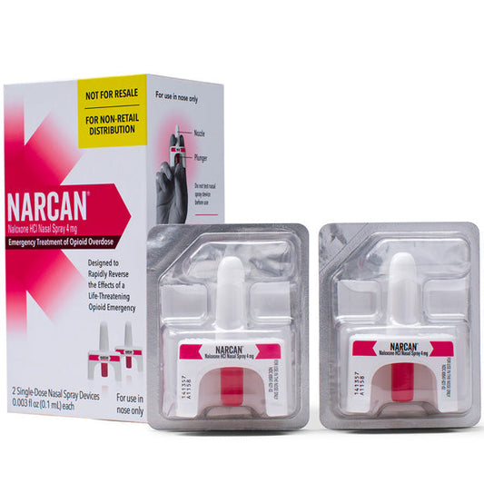 Narcan Nasal Spray 4 mg (2 Pack)