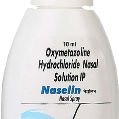 2x Naselin Nasal Spray Bottle Of 10 Ml - Pack of 2