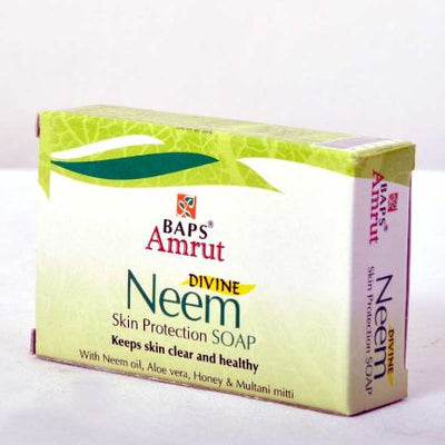 BAPS Amrut Neem Soap ( Pack Of 4 ) | 75 gms each