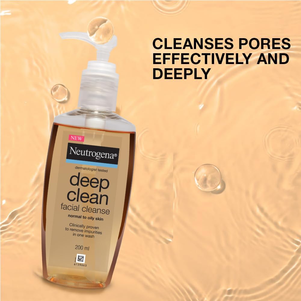 Neutrogena Deep Clean Facial Cleanser