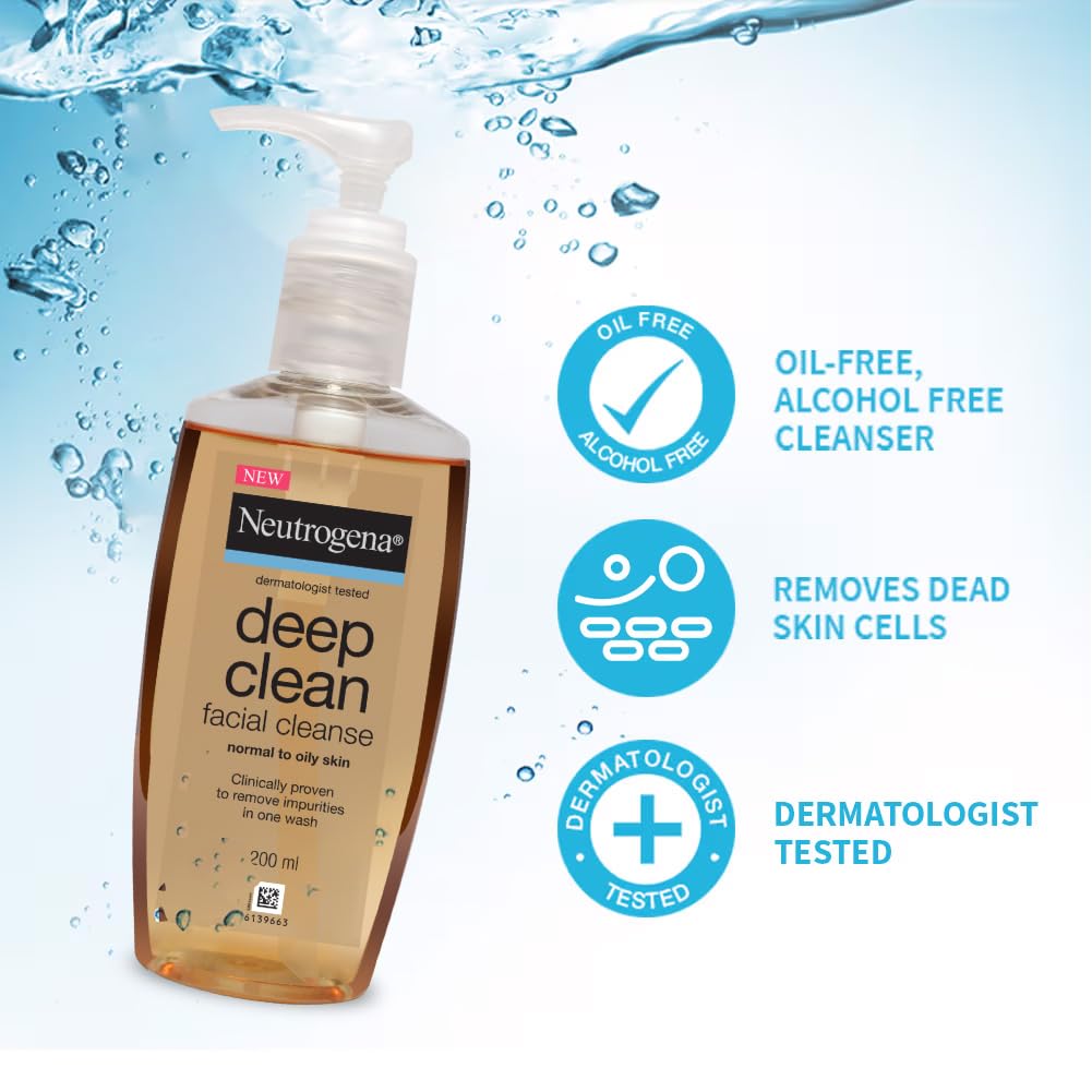 Neutrogena Deep Clean Facial Cleanser