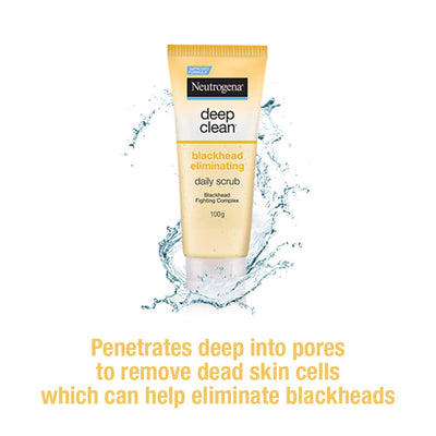 Neutrogena Deep Clean Blackhead Eliminating Daily Scrub