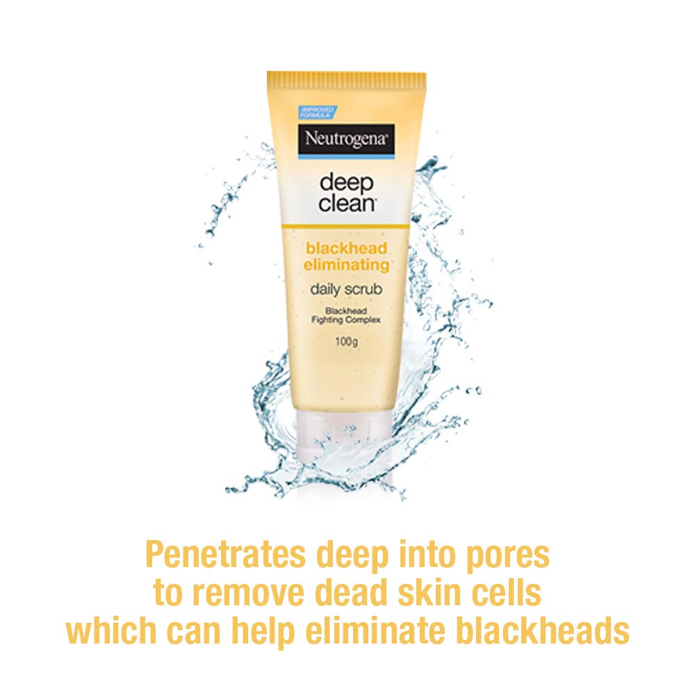 Neutrogena Deep Clean Blackhead Eliminating Daily Scrub