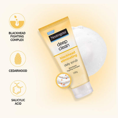 Neutrogena Deep Clean Blackhead Eliminating Daily Scrub