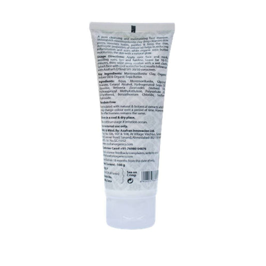 Azafran Organics Deep Pore Cleansing Clay Masque