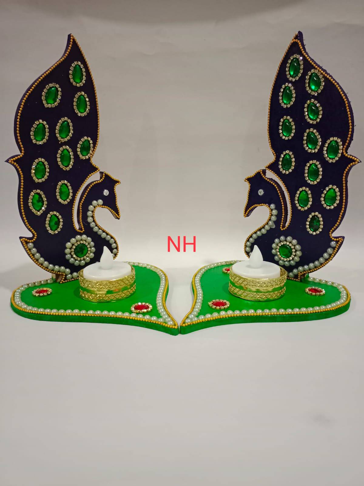 Peacock Side Corner Set Of 2