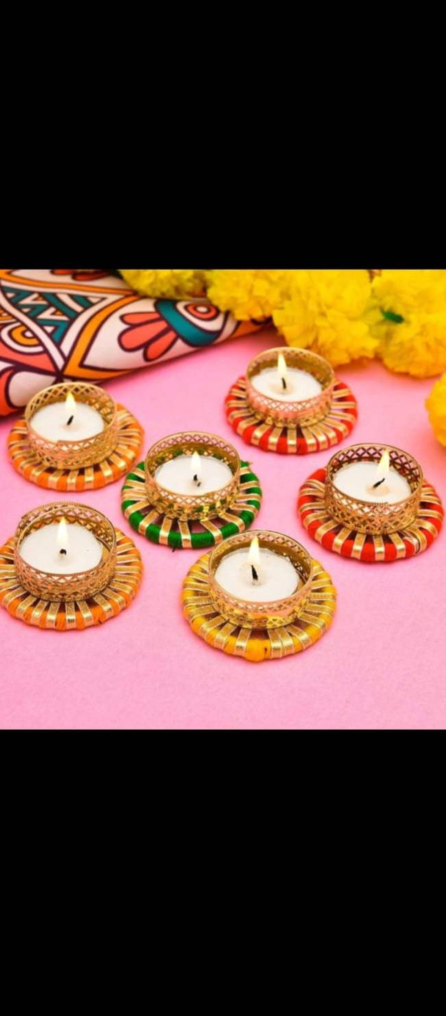 Tea Light Holder Collection - Handmade