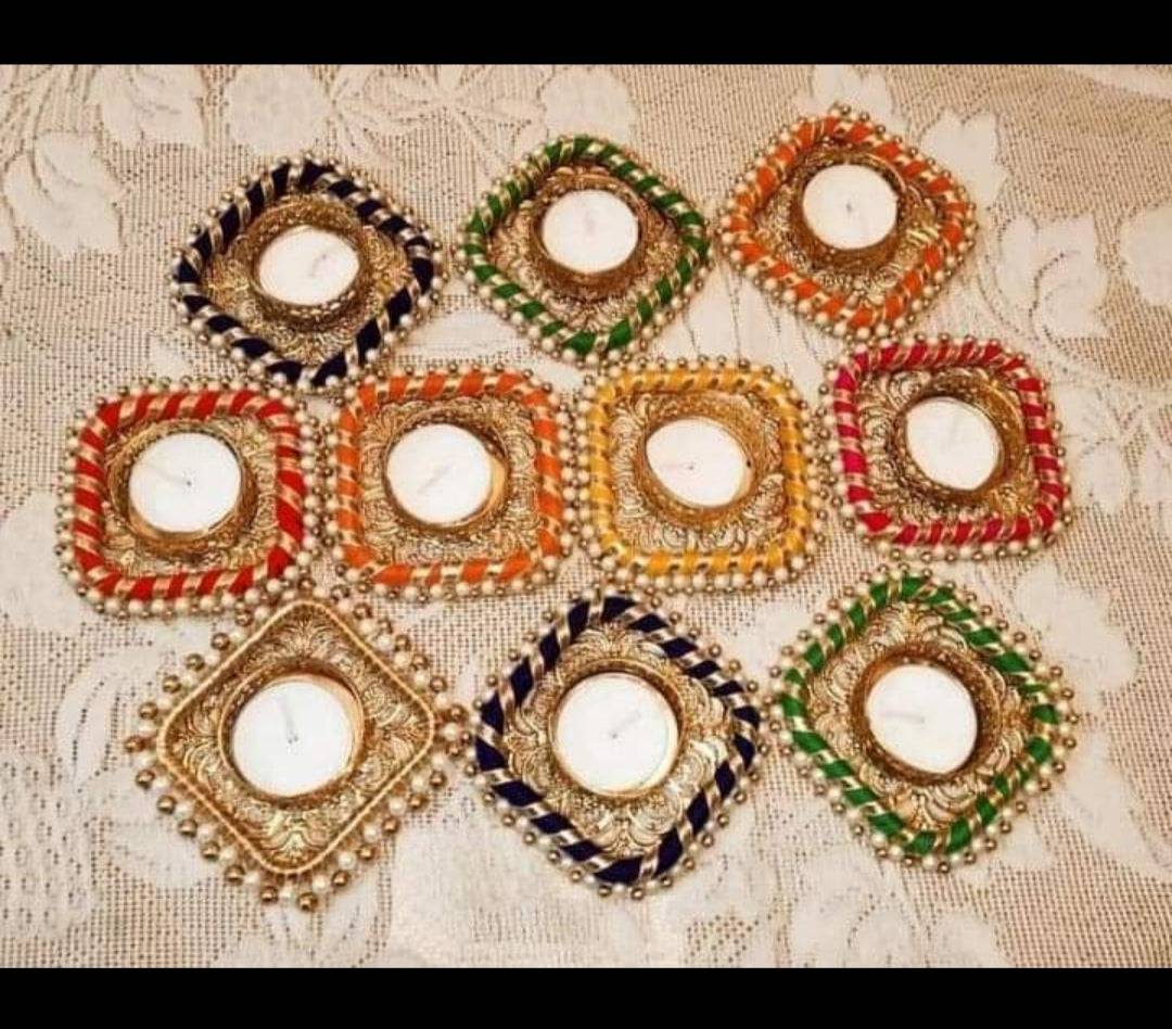 Tea Light Holder Collection - Handmade