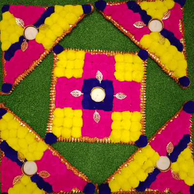 Lotus Rangoli - New