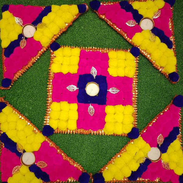 Lotus Rangoli - New