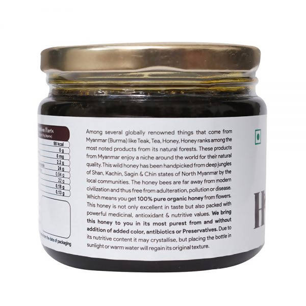 El World Organic Wild Myanmar Honey