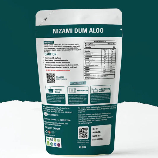 Fresh O Need Nizami Dam Aloo ( Dum Aloo in Small Pieces ) - Ready To Eat 250 gms