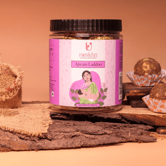 Nuskha Kitchen Ajwain Laddoo For Post Pregnancy 500 gms
