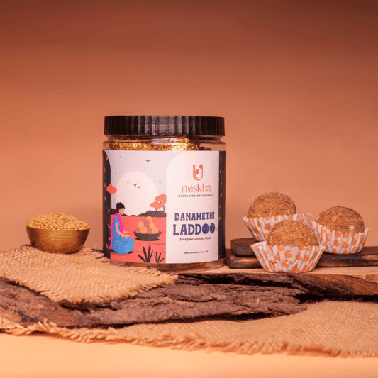Nuskha Kitchen  Dana Methi Laddoo 500 gms