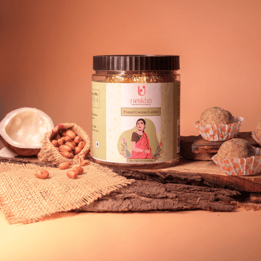 Nuskha Kitchen  Peanut Coconut Laddoo For Pregnancy 500 gms