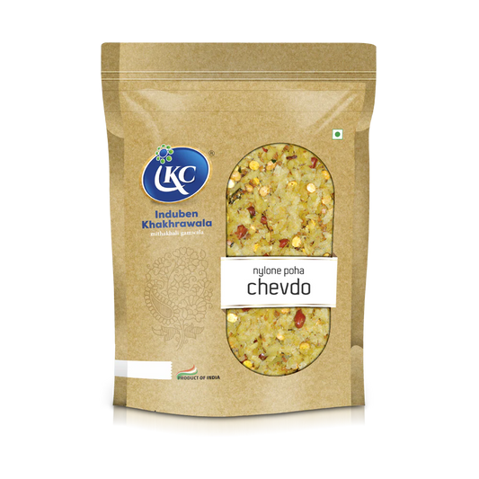 Induben Khakhrawala Nylon Poha Chevdo 500 gms